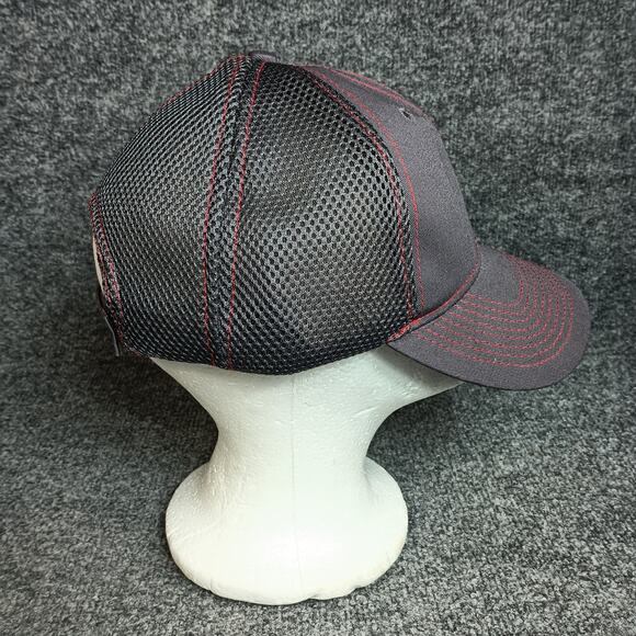 Jack In The Box Hat Cap Grey Employee Mesh Trucker Fast Food Employee Gag Gift - Picture 4 of 6